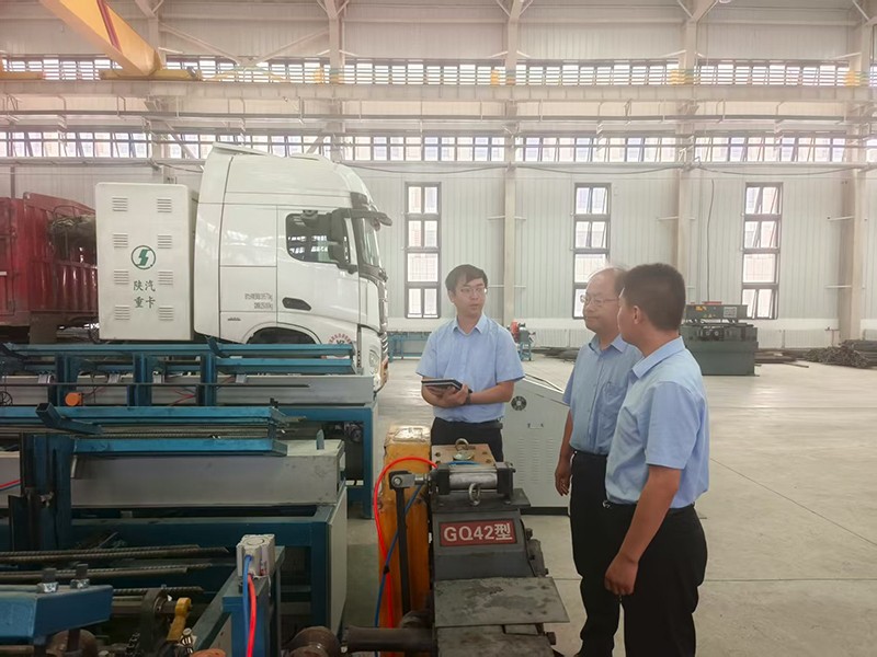 0801八钢领导莅临新疆分公司调研 共探市场合作新机遇