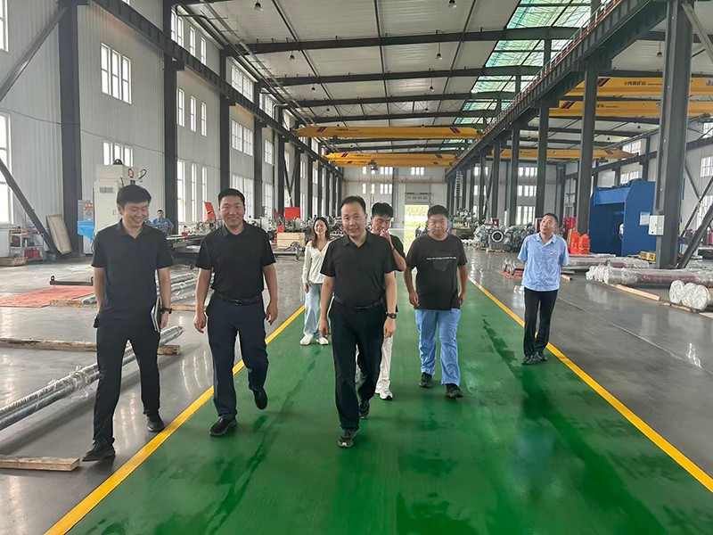 0828北宿镇领导到精 密制造产业园调研指导工作（荣恒）