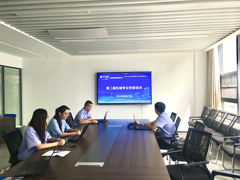 0828盛源公司开展第二期机械专业技能培训（苏凡 董亮）