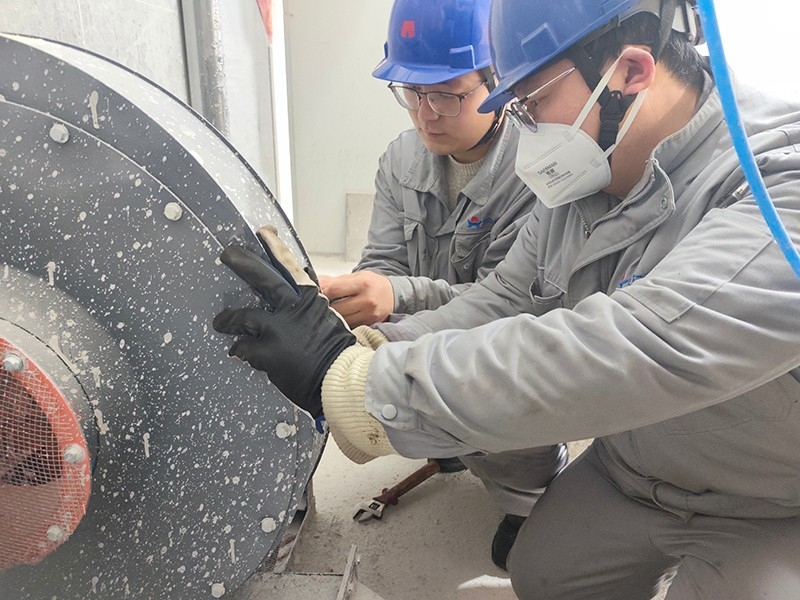 降本增效！艾坦姆合金实现浮砂桶电机轴承自主更换