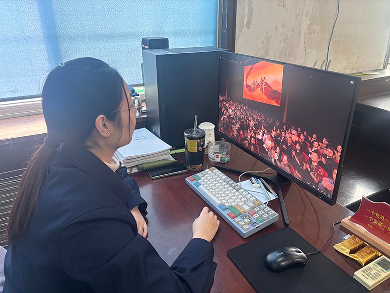 0121汲取榜样力量 筑牢奋进之基丨山东盛源公司各支部掀起观看《榜样10》专题节目学习热潮(郝晓霞)