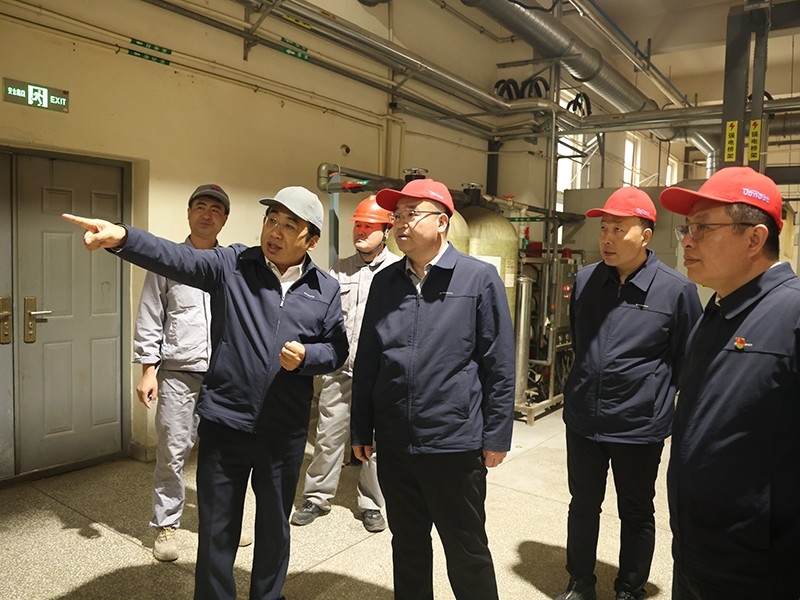 集团领导到山东盛源督导复工复产 凝心聚力冲刺首季“开门红”